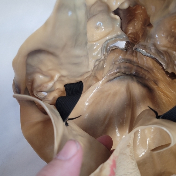 Vintage Adult Halloween Latex Old Man Mask 1998 The Paper Magic Group - Picture 6 of 8